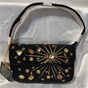 Viral Constellation beaded bag